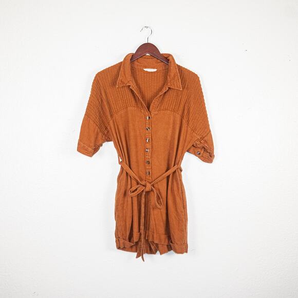 SPELL & The Gypsy Collective Rani Romper in copper size XS - Picture 7 of 9